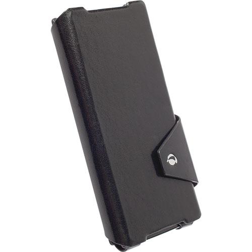 Кожен калъф, тип портфейл за Sony Xperia Z2 - Krusell Kalmar Wallet Case (черен) | JAR Computers Кожен калъф, тип портфейл за Sony Xperia Z2 - Krusell Kalmar Wallet Case (черен)