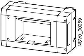 Кутия Tap-off BD01 S02 IP54 за 3DIN до 63A Siemens | JAR Computers Кутия Tap-off BD01 S02 IP54 за 3DIN до 63A Siemens