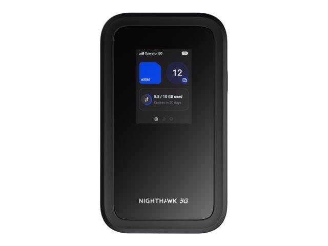 NETGEAR Nighthawk M7 - Mobiler Hotspot - 5G - 3.6 Gbps - Wi-Fi 5, Wi-Fi 6, Wi-Fi 7 | JAR Computers NETGEAR Nighthawk M7 - Mobiler Hotspot - 5G - 3.6 Gbps - Wi-Fi 5, Wi-Fi 6, Wi-Fi 7