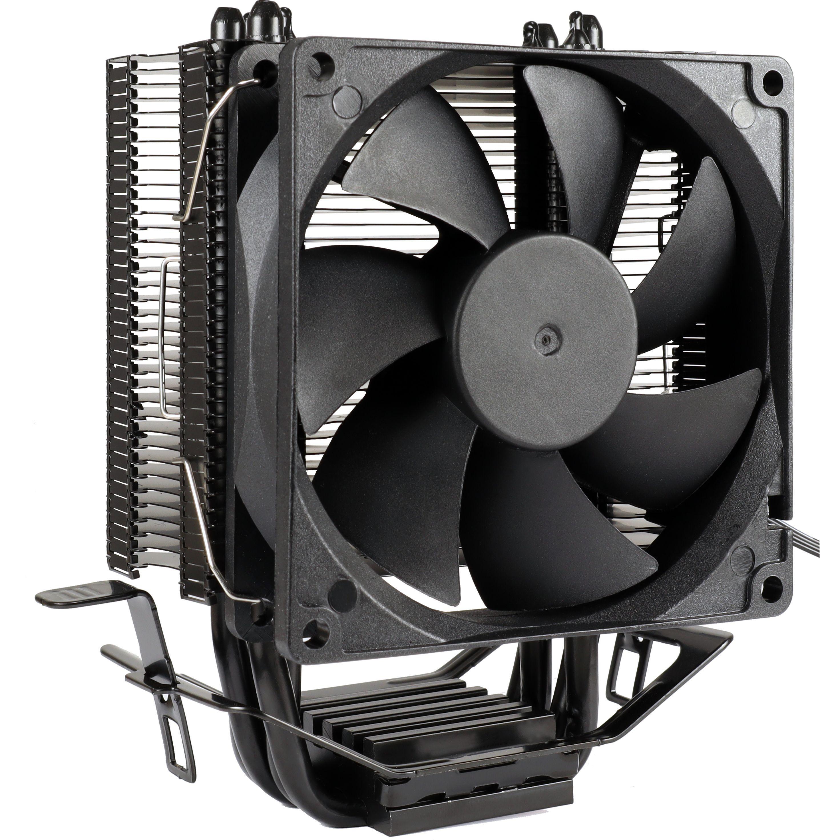 Охладител за процесор Inter-Tech 4P90 BULK - AMD/Intel | JAR Computers Охладител за процесор Inter-Tech 4P90 BULK - AMD/Intel