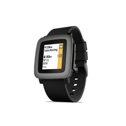 Pebble Time Smartwatch - bluetooth тъч часовник за iOS и Android смартфони (черен) | JAR Computers Pebble Time Smartwatch - bluetooth тъч часовник за iOS и Android смартфони (черен)