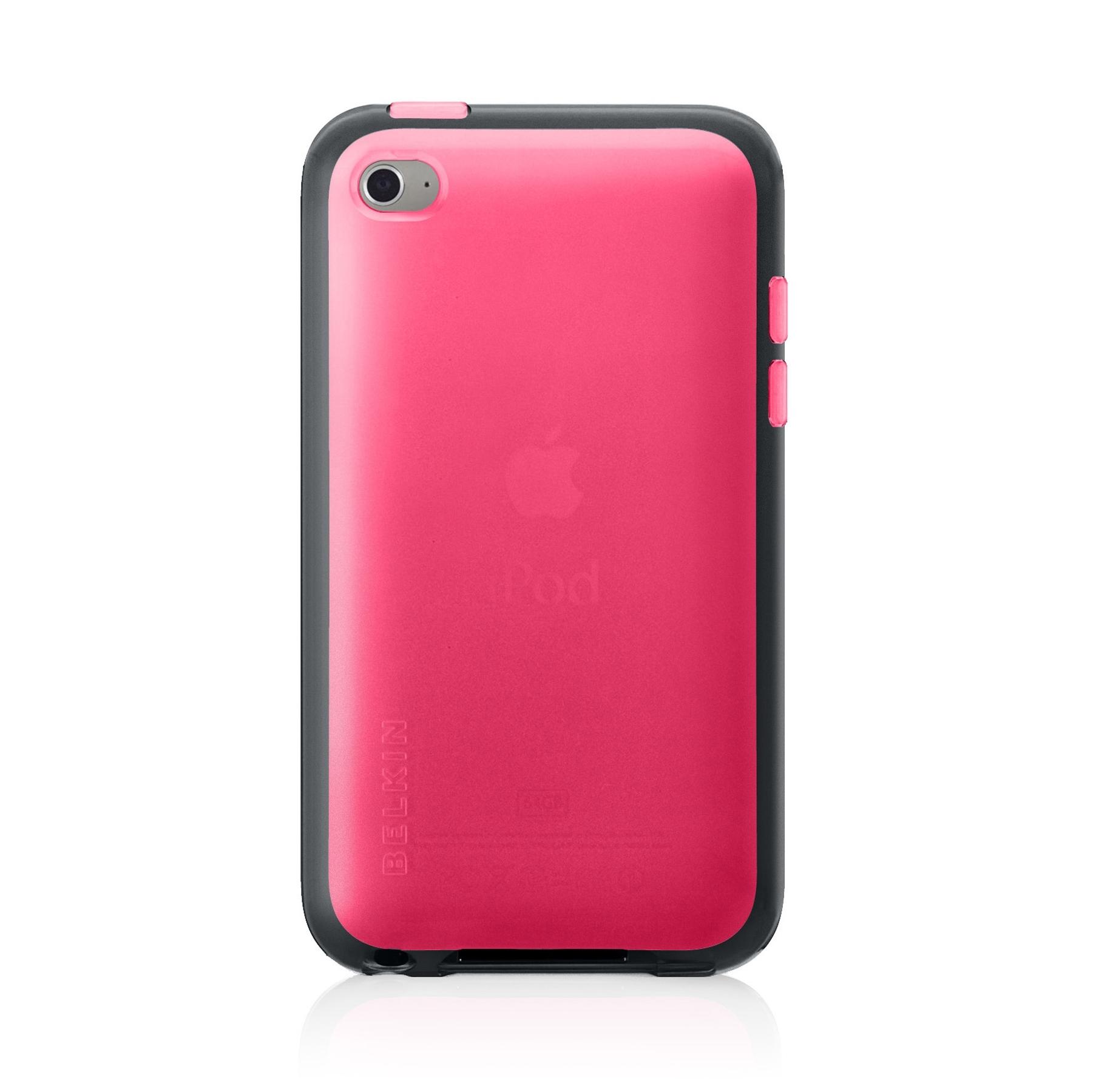 Силиконов калъф за iPod Touch 4 - Belkin Essential 031 (розов) | JAR Computers Силиконов калъф за iPod Touch 4 - Belkin Essential 031 (розов)