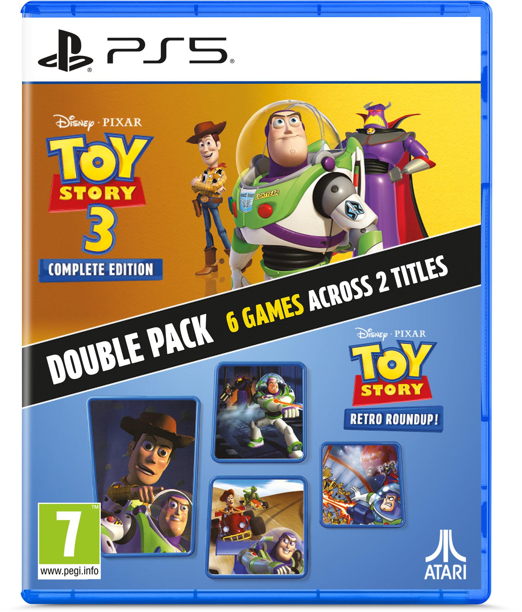 Toy Story: Retro Roundup! + Toy Story 3 Complete Edition Double Pack (PS5)