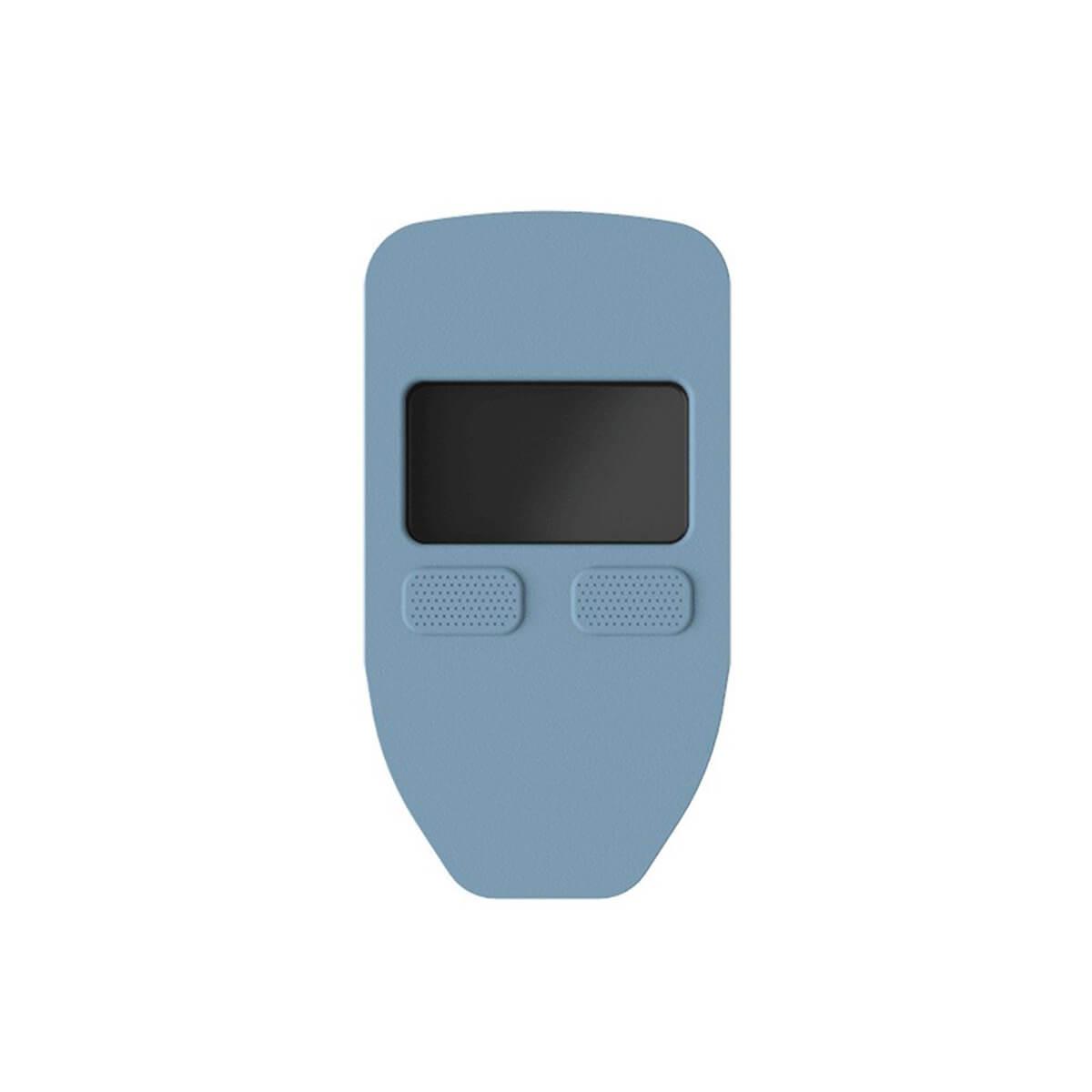 Висококачествен силиконов калъф за Trezor One портфейл - Trezor One Wallet Case (светлосин) | JAR Computers Висококачествен силиконов калъф за Trezor One портфейл - Trezor One Wallet Case (светлосин)
