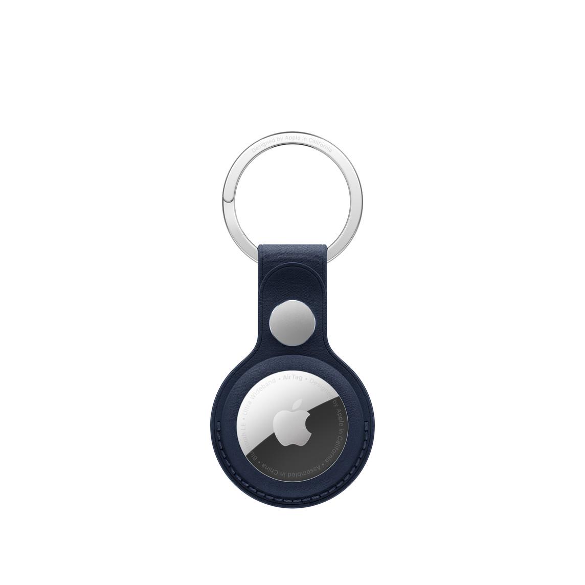 Apple AirTag FineWoven Key Ring - Deep Blue | JAR Computers Apple AirTag FineWoven Key Ring - Deep Blue