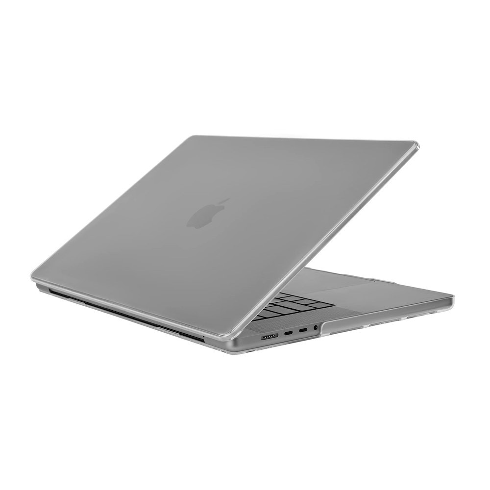 CaseMate Hardshell Case - предпазен поликарбонатов кейс и силиконов протектор на клавиатурата за MacBook Pro 14 M1 (2021), MacBook Pro 14 M2 (2023) (прозрачен- мат)