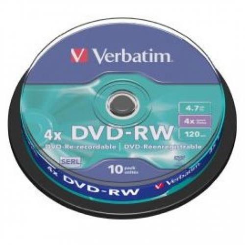 DVD-RW Verbatim 43552 | JAR Computers DVD-RW Verbatim 43552