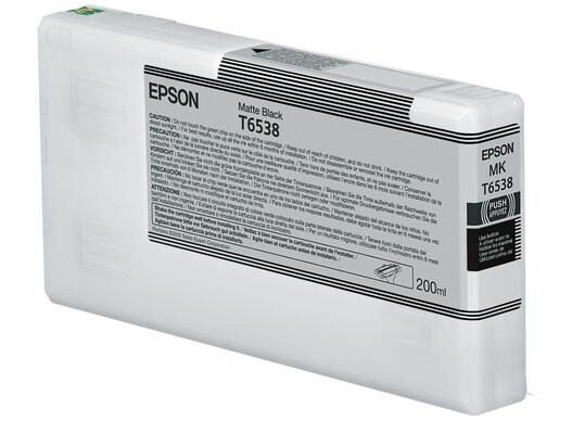 Epson T6538 Matte Black Ink Cartridge (200ml) | JAR Computers Epson T6538 Matte Black Ink Cartridge (200ml)
