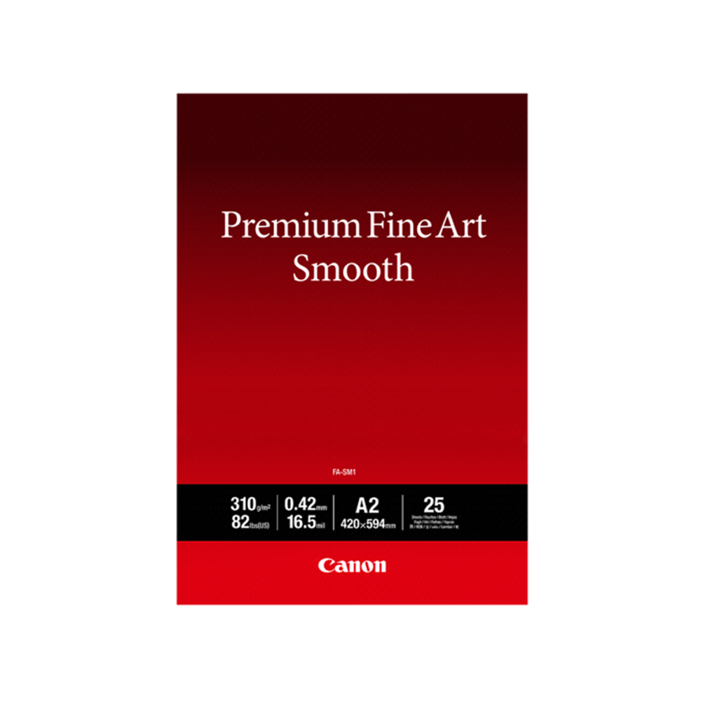 FINE ART PAPER Smooth A2 25 Sheets (1711C006AA) (CAN-FA-A2)
