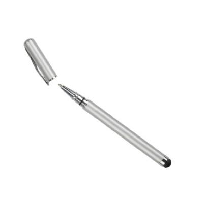 Химикал и писалка в едно за смартфони и таблети - Ink Ball Pen + Touch Screen Stylus (сребрист) | JAR Computers Химикал и писалка в едно за смартфони и таблети - Ink Ball Pen + Touch Screen Stylus (сребрист)