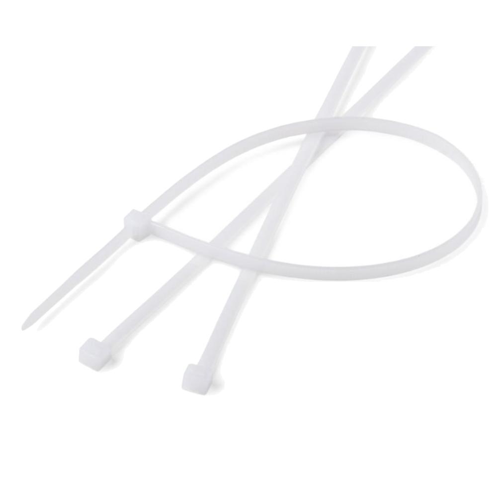 Кабелни превръзки 100бр пакет бели 3.6x350mm | JAR Computers Кабелни превръзки 100бр пакет бели 3.6x350mm