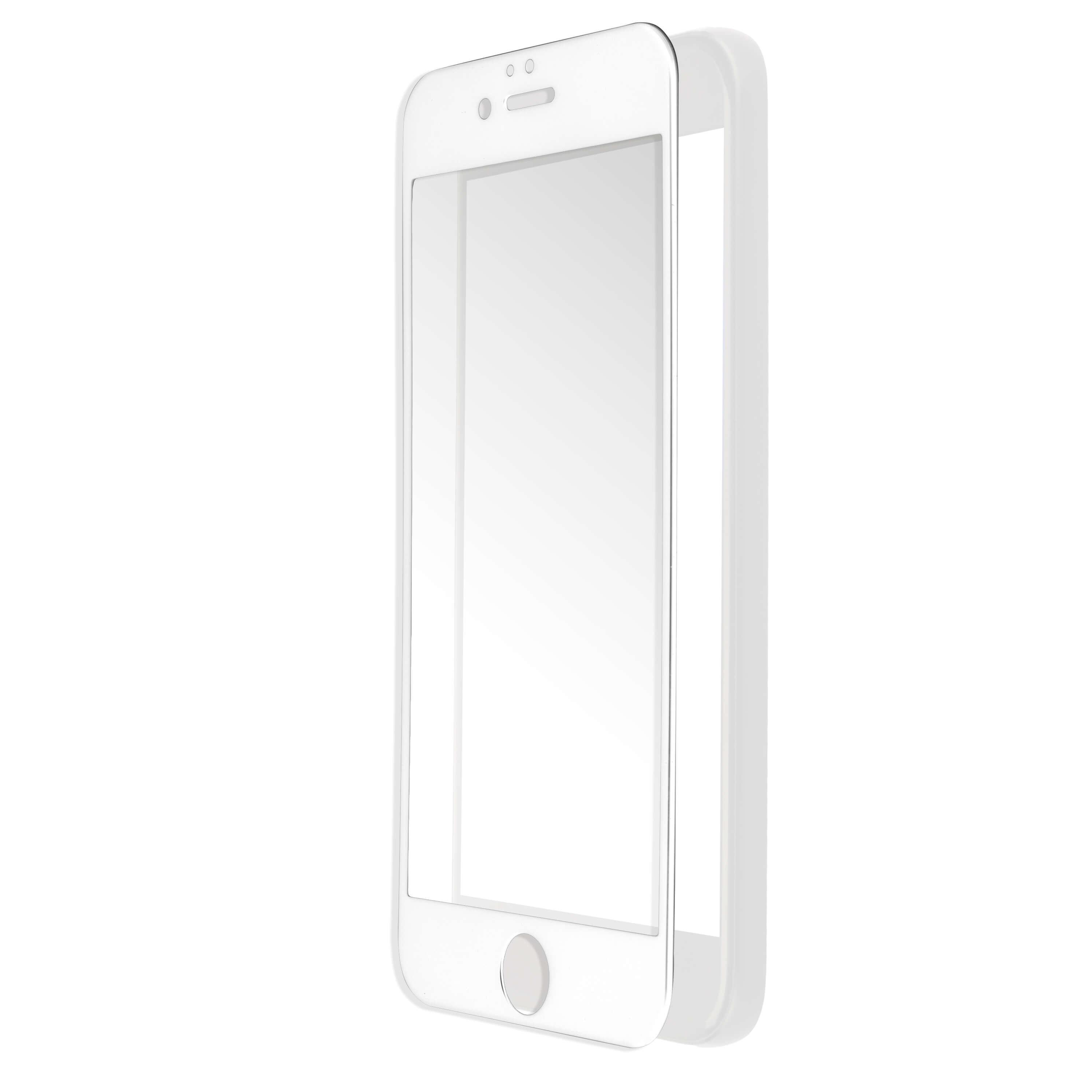 Калено стъклено защитно покритие с извити ръбове за целия дисплея на iPhone 6, iPhone 6s - Pantera Glass Tempered Glass Protector (прозрачен-бял) | JAR Computers Калено стъклено защитно покритие с извити ръбове за целия дисплея на iPhone 6, iPhone 6s - Pantera Glass Tempered Glass Protector (прозрачен-бял)