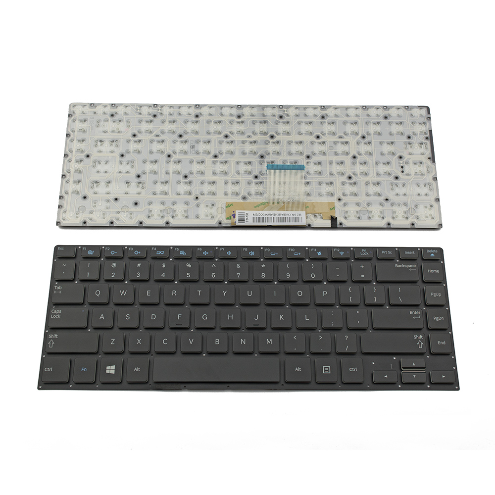 Клавиатура за лаптоп Samsung 700Z3C 700Z3A 700Z3B 700Z4A 700Z4B Черна Без Рамка (Малък Ентър) / Black Without Frame US | JAR Computers Клавиатура за лаптоп Samsung 700Z3C 700Z3A 700Z3B 700Z4A 700Z4B Черна Без Рамка (Малък Ентър) / Black Without Frame US