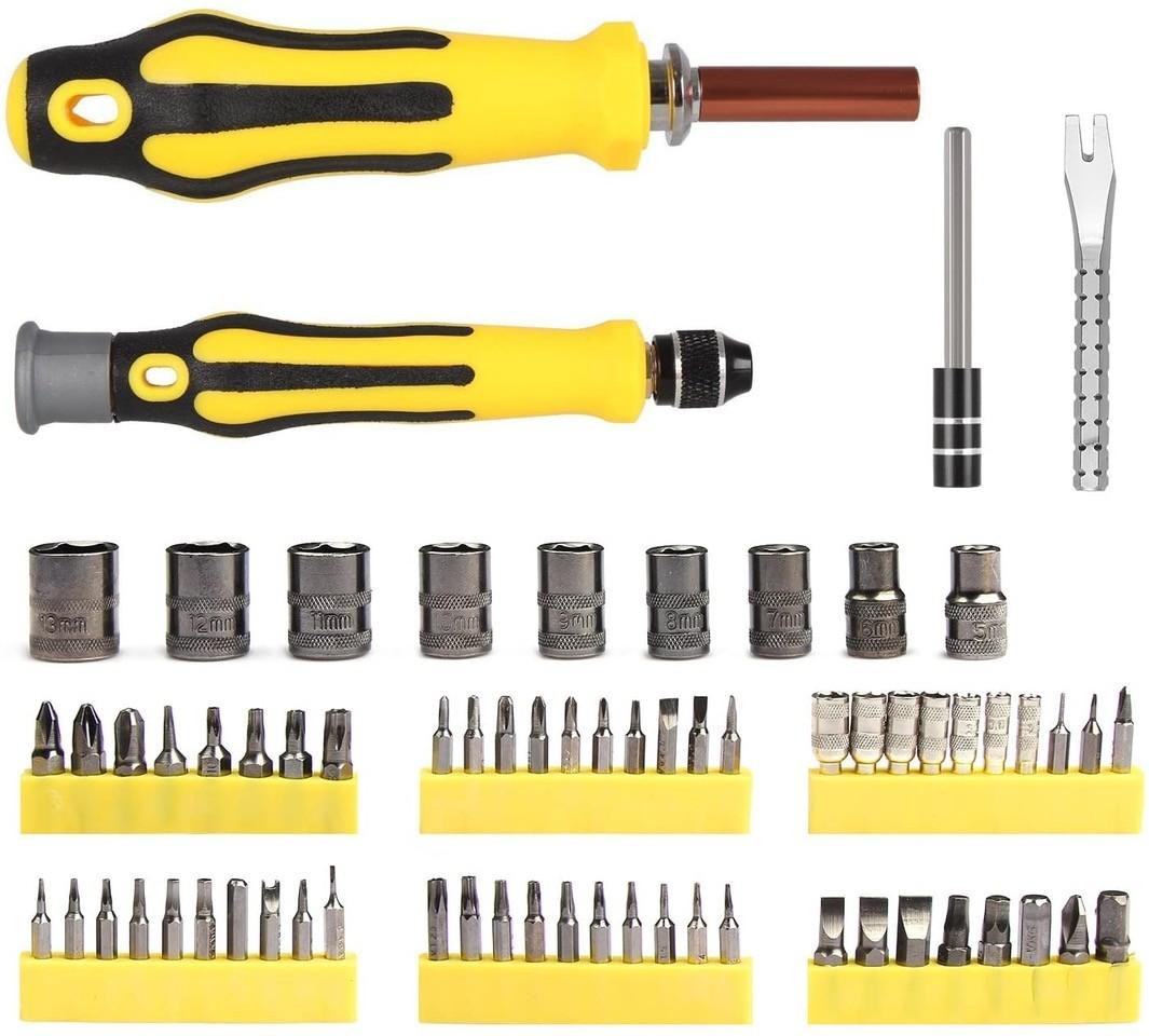 Комплект за ремонтни дейности (71 части) - Voxon Precision Screwdriver Accessory Kit | JAR Computers Комплект за ремонтни дейности (71 части) - Voxon Precision Screwdriver Accessory Kit