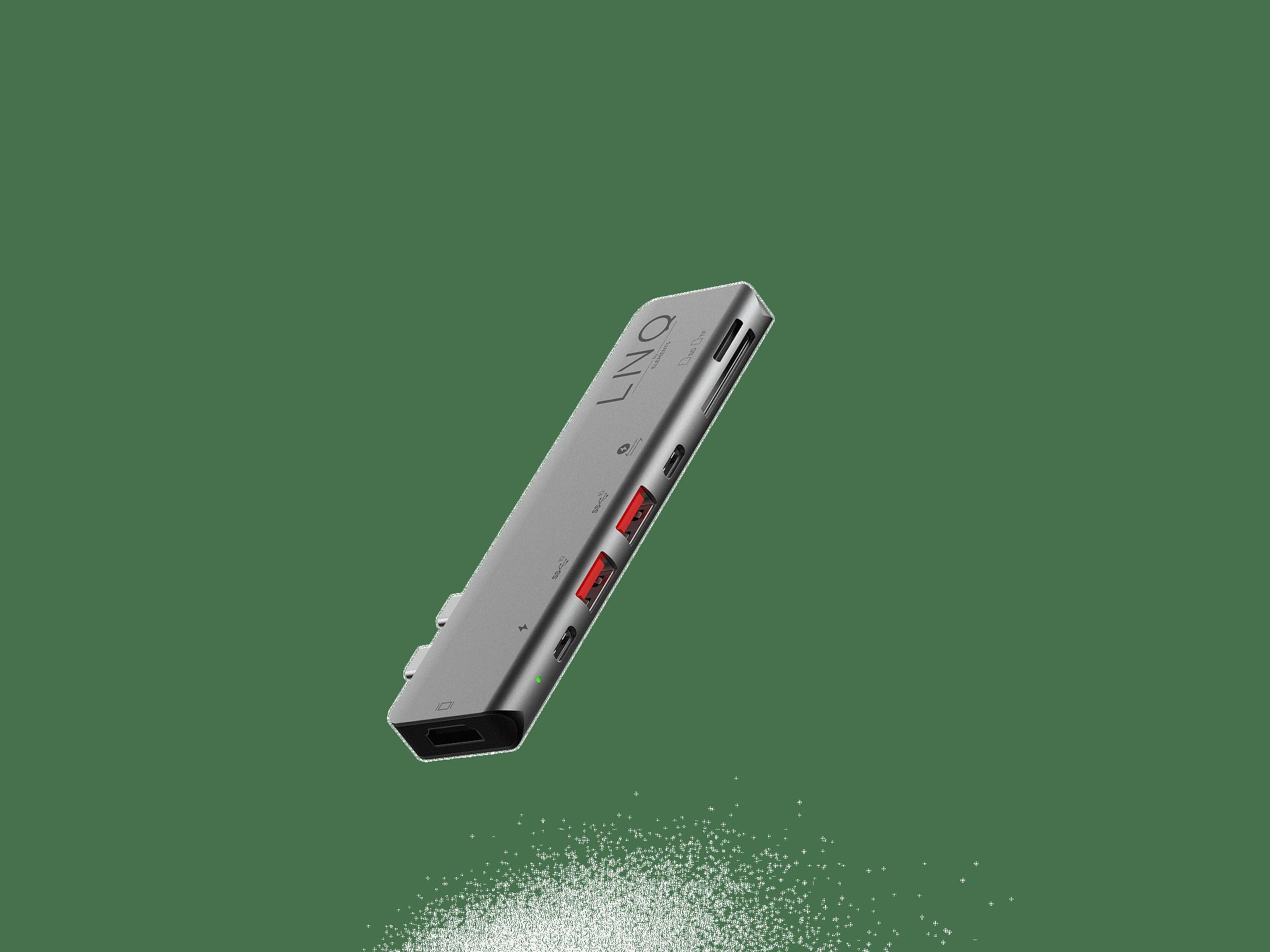 LINQ 7in2 PRO USB-C Macbook® TB многопортов HUB