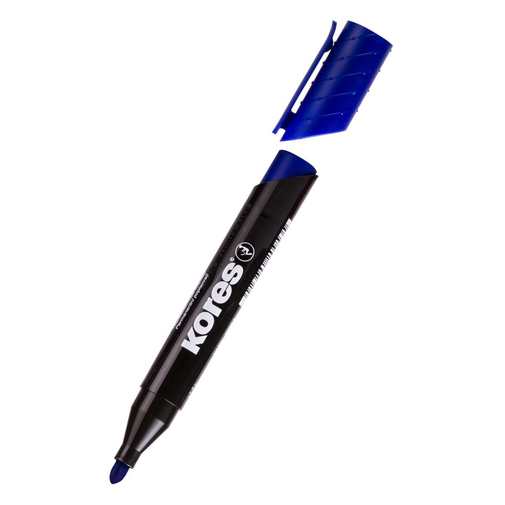 Перм. маркер Kores XP1 объл син | JAR Computers Перм. маркер Kores XP1 объл син