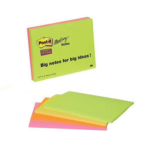 Самозалепващи листчета Post-it SuperSticky 6845-SS | JAR Computers Самозалепващи листчета Post-it SuperSticky 6845-SS