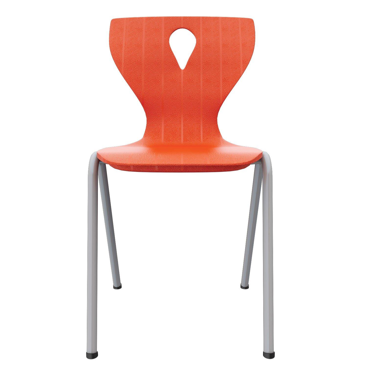 Ученически стол RFG Acrux, от I до IV клас, червен