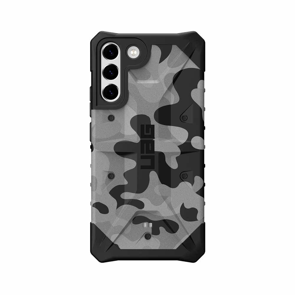 Удароустойчив хибриден кейс за Samsung Galaxy S22 Plus - Urban Armor Gear Pathfinder SE Camo Case (сив камуфлаж) | JAR Computers Удароустойчив хибриден кейс за Samsung Galaxy S22 Plus - Urban Armor Gear Pathfinder SE Camo Case (сив камуфлаж)