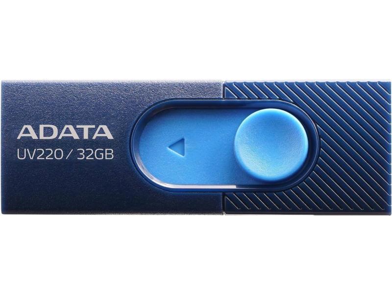 32GB USB UV220 ADATA BLUE | JAR Computers 32GB USB UV220 ADATA BLUE