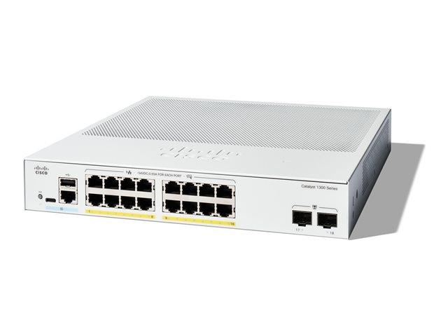 CISCO Catalyst 1300 16-port GE Full PoE 2x1G SFP | JAR Computers CISCO Catalyst 1300 16-port GE Full PoE 2x1G SFP