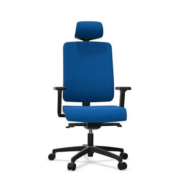 Ергономичен стол Rim Flexi FX 1114, текстил, Synchronous ST1 механизъм, до 120 kg, син, сглобена мостра | JAR Computers Ергономичен стол Rim Flexi FX 1114, текстил, Synchronous ST1 механизъм, до 120 kg, син, сглобена мостра