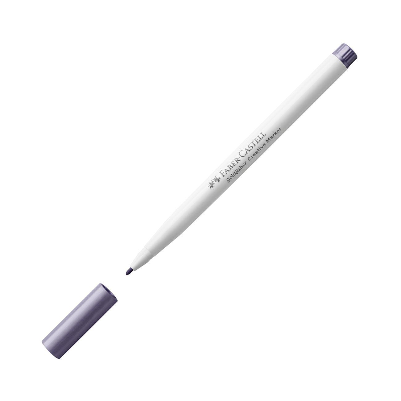 Faber-Castell Маркер Creative, объл, 1.5 mm, № 536, лилав металик