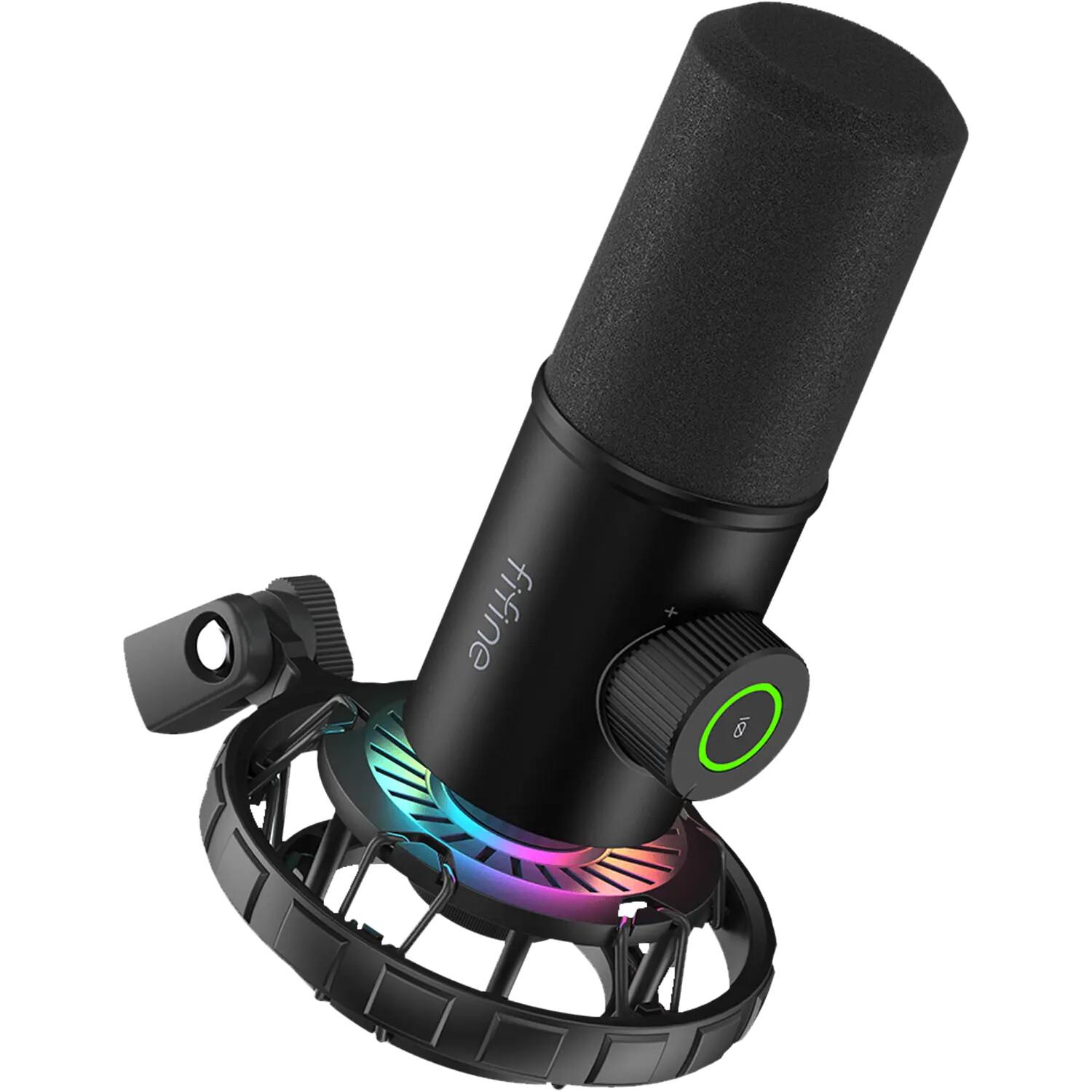 Fifine K658 микрофон Черен Микрофон за студио