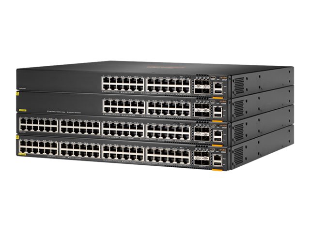 HPE Aruba 6300F 24-port 1GbE Class 4 PoE and 4-port SFP56 Switch | JAR Computers HPE Aruba 6300F 24-port 1GbE Class 4 PoE and 4-port SFP56 Switch