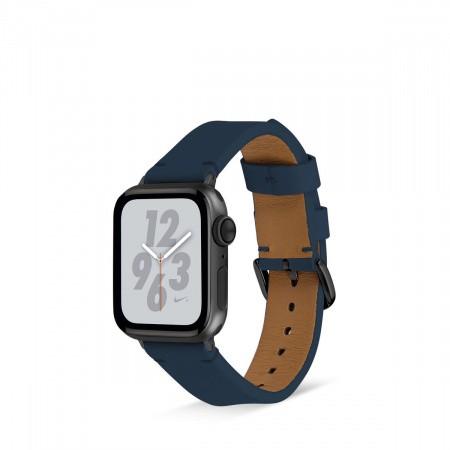 Кожена (естествена кожа) каишка за Apple Watch 42мм, 44мм, 45мм, 46мм, Ultra, Ultra 2 49мм - Artwizz WatchBand Leather (син) | JAR Computers Кожена (естествена кожа) каишка за Apple Watch 42мм, 44мм, 45мм, 46мм, Ultra, Ultra 2 49мм - Artwizz WatchBand Leather (син)