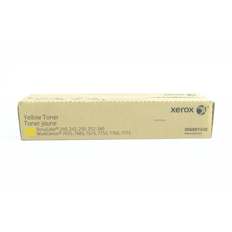 КОМПЛЕКТ 2 КАСЕТИ ЗА XEROX Work Centre 7655/7665/7675/7755/7765/7775/DocuColor 240/242/252/252/260 - Yellow - Twin Pack - P№ 006R01450 - `2 x 34000k`
