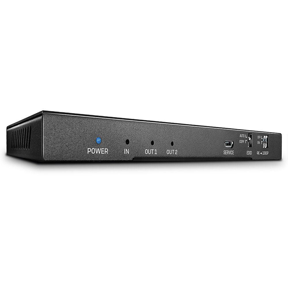 LINDY LNY-38230 :: 2-портов HDMI 18G сплитер с Audio & Downscaling | JAR Computers LINDY LNY-38230 :: 2-портов HDMI 18G сплитер с Audio & Downscaling
