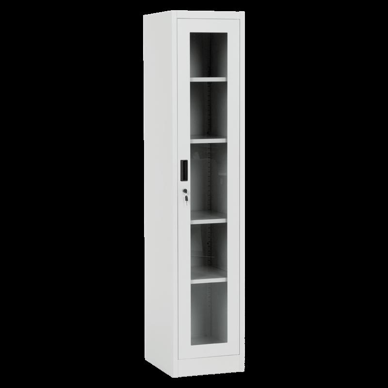 Метален шкаф Carmen CR-1001 J - сив