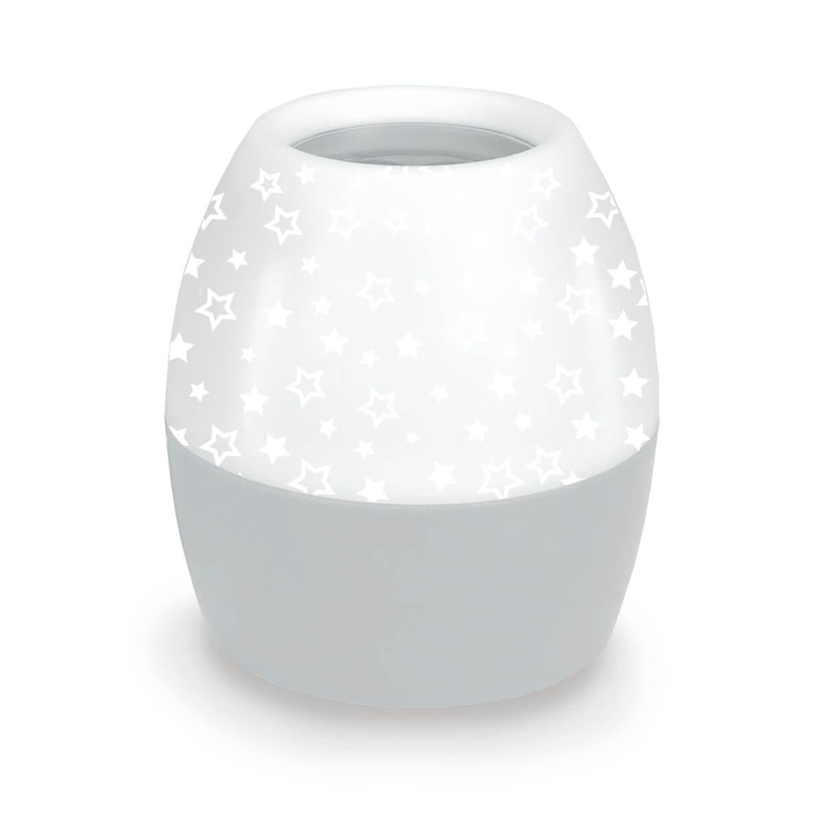 Нощна светлина със звезден проектор за деца - Omega LED Projector Night Light (сив) | JAR Computers Нощна светлина със звезден проектор за деца - Omega LED Projector Night Light (сив)