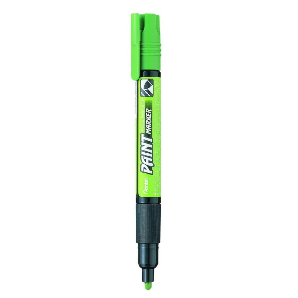 Paint маркер Pentel MMP20, объл връх 4 мм, светлозелен | JAR Computers Paint маркер Pentel MMP20, объл връх 4 мм, светлозелен
