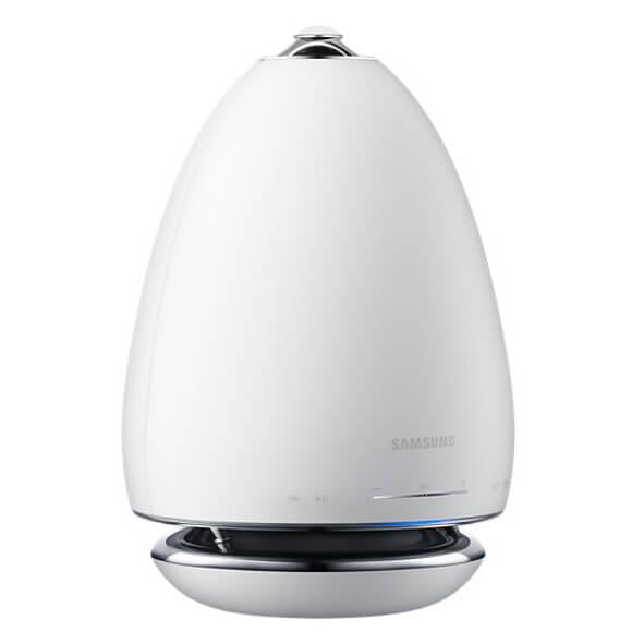 Samsung Wireless Audio 360 - R6 Bluetooth Speaker- безжична аудио система за мобилни устройства (бял) | JAR Computers Samsung Wireless Audio 360 - R6 Bluetooth Speaker- безжична аудио система за мобилни устройства (бял)