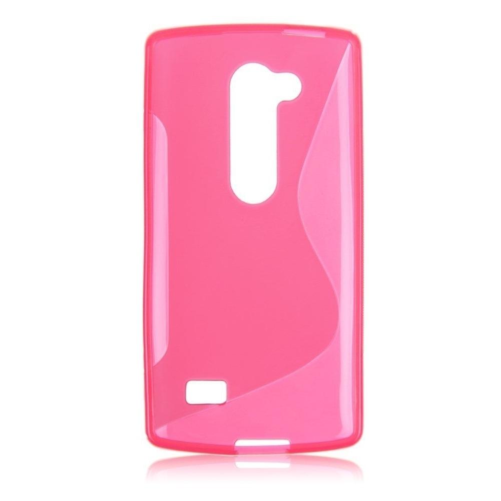 Силиконов (TPU) калъф за LG Leon - S-Line Cover Case (розов) | JAR Computers Силиконов (TPU) калъф за LG Leon - S-Line Cover Case (розов)