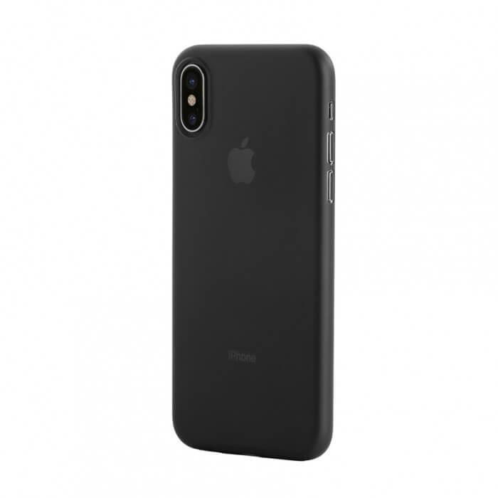Тънък полипропиленов кейс (0.3 mm) за iPhone XS,iPhone X (черен) - Tucano Nuvola Case | JAR Computers Тънък полипропиленов кейс (0.3 mm) за iPhone XS,iPhone X (черен) - Tucano Nuvola Case