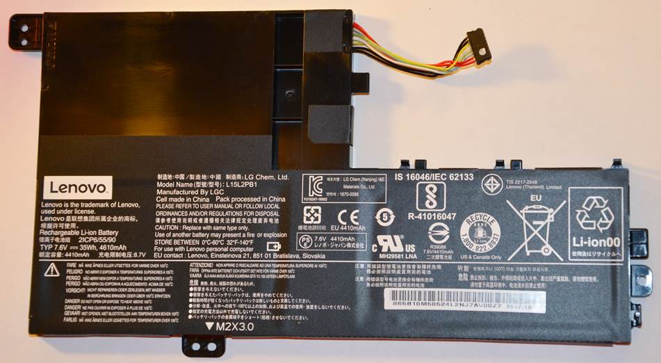 Батерия ОРИГИНАЛНА Lenovo IDEAPAD 320S IDEAPAD 520S FLEX 5 YOGA 520 L15C2PB1 2кл ремаркетирана | JAR Computers Батерия ОРИГИНАЛНА Lenovo IDEAPAD 320S IDEAPAD 520S FLEX 5 YOGA 520 L15C2PB1 2кл ремаркетирана