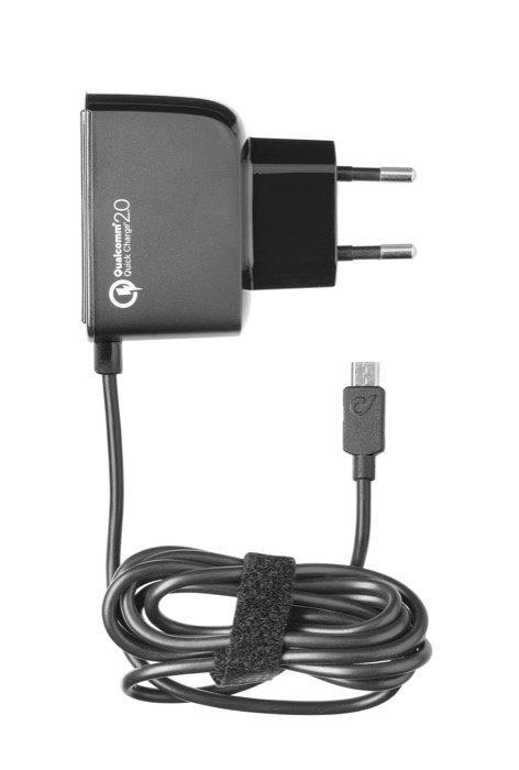 Бързо зарядно 220V Qualcomm 2.0 microUSB | JAR Computers Бързо зарядно 220V Qualcomm 2.0 microUSB