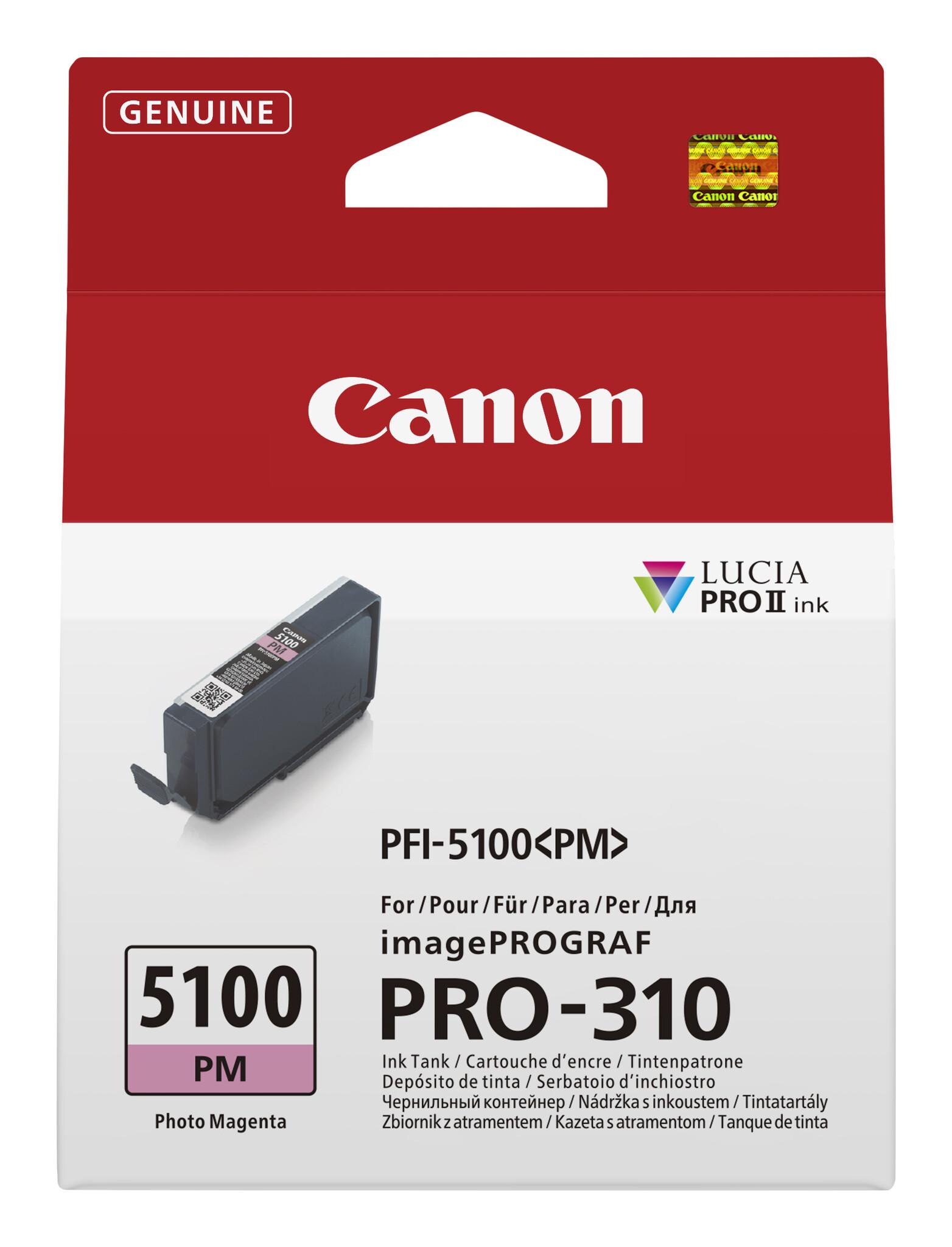 Canon PFI-5100 PM глава и патрон за мастиленоструен принтер 1 броя Оригинал Фото магнета | JAR Computers Canon PFI-5100 PM глава и патрон за мастиленоструен принтер 1 броя Оригинал Фото магнета