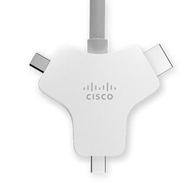 Cisco CAB-HDMI-MUL4K-2M адаптер за видео кабел 2,5 м HDMI тип A (стандартен) HDMI + Mini DisplayPort + USB Type-C Сребърен | JAR Computers Cisco CAB-HDMI-MUL4K-2M адаптер за видео кабел 2,5 м HDMI тип A (стандартен) HDMI + Mini DisplayPort + USB Type-C Сребърен