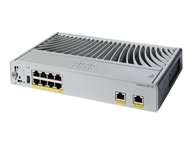 CISCO Catalyst 9000 Compact Switch 8 port PoE+ passthrough | JAR Computers CISCO Catalyst 9000 Compact Switch 8 port PoE+ passthrough