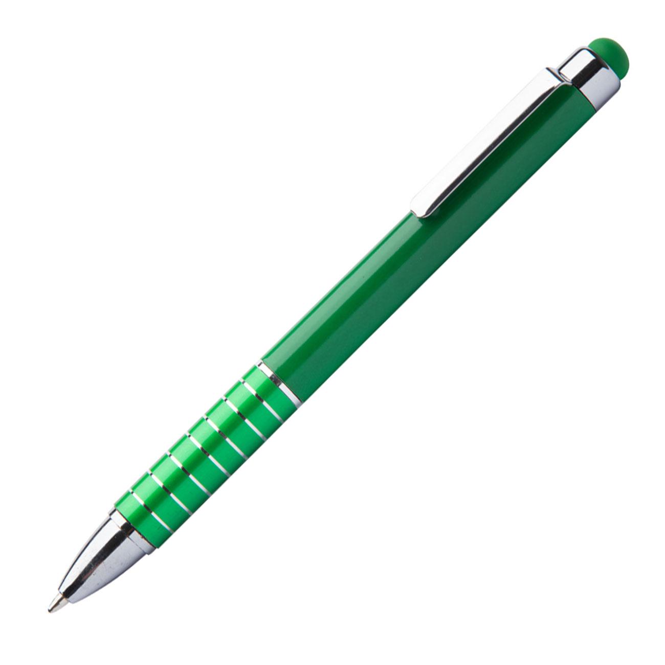 Cool Химикалка Columba Touch, пластмасова, зелена