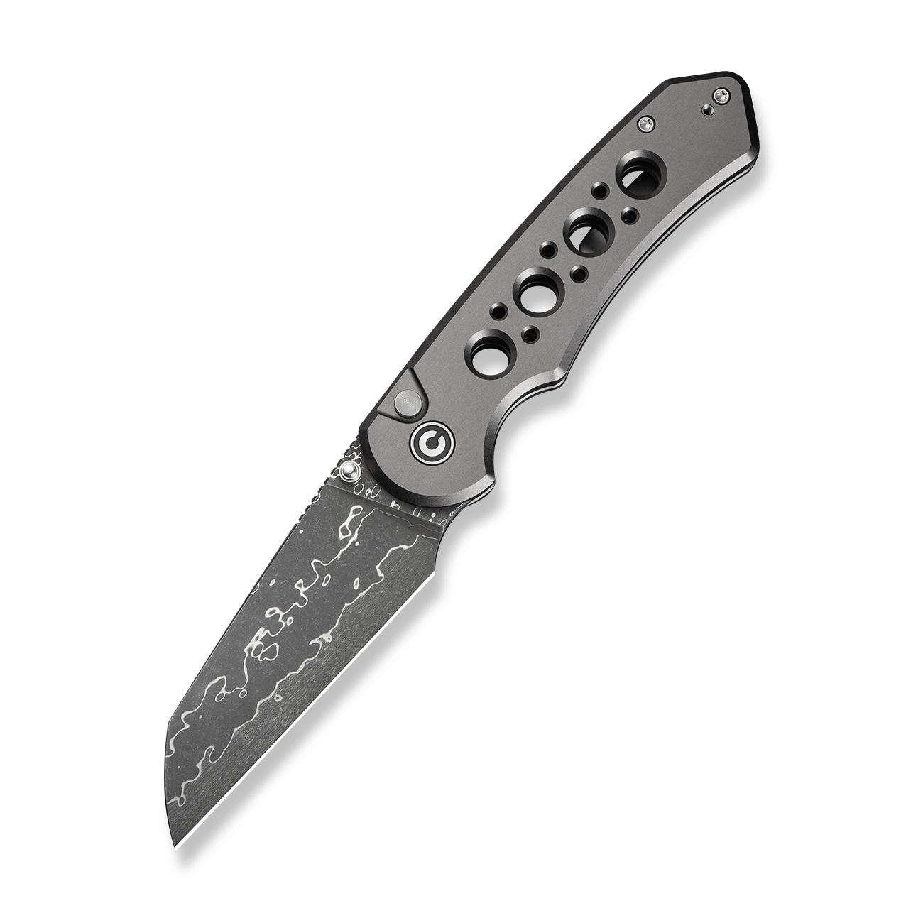 Джобен нож CIVIVI Pragma Prime Gray Aluminum / Damascus | JAR Computers Джобен нож CIVIVI Pragma Prime Gray Aluminum / Damascus