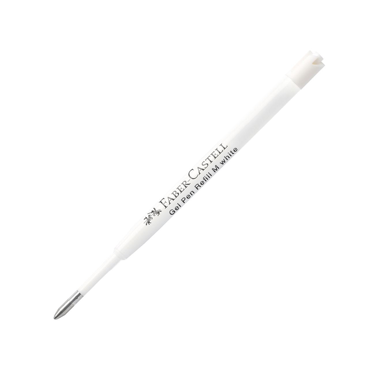 Faber-Castell Пълнител за гел химикалка G2, M, бял
