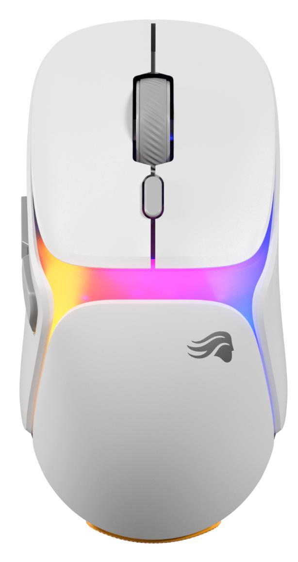 Гейминг мишка Glorious - Model O3, оптична, безжична, RGB, бяла | JAR Computers Гейминг мишка Glorious - Model O3, оптична, безжична, RGB, бяла