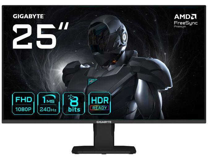 Гейминг монитор Gigabyte – GS25F2A, 24.5'', 240Hz, 1ms, IPS, FreeSync | JAR Computers Гейминг монитор Gigabyte – GS25F2A, 24.5'', 240Hz, 1ms, IPS, FreeSync