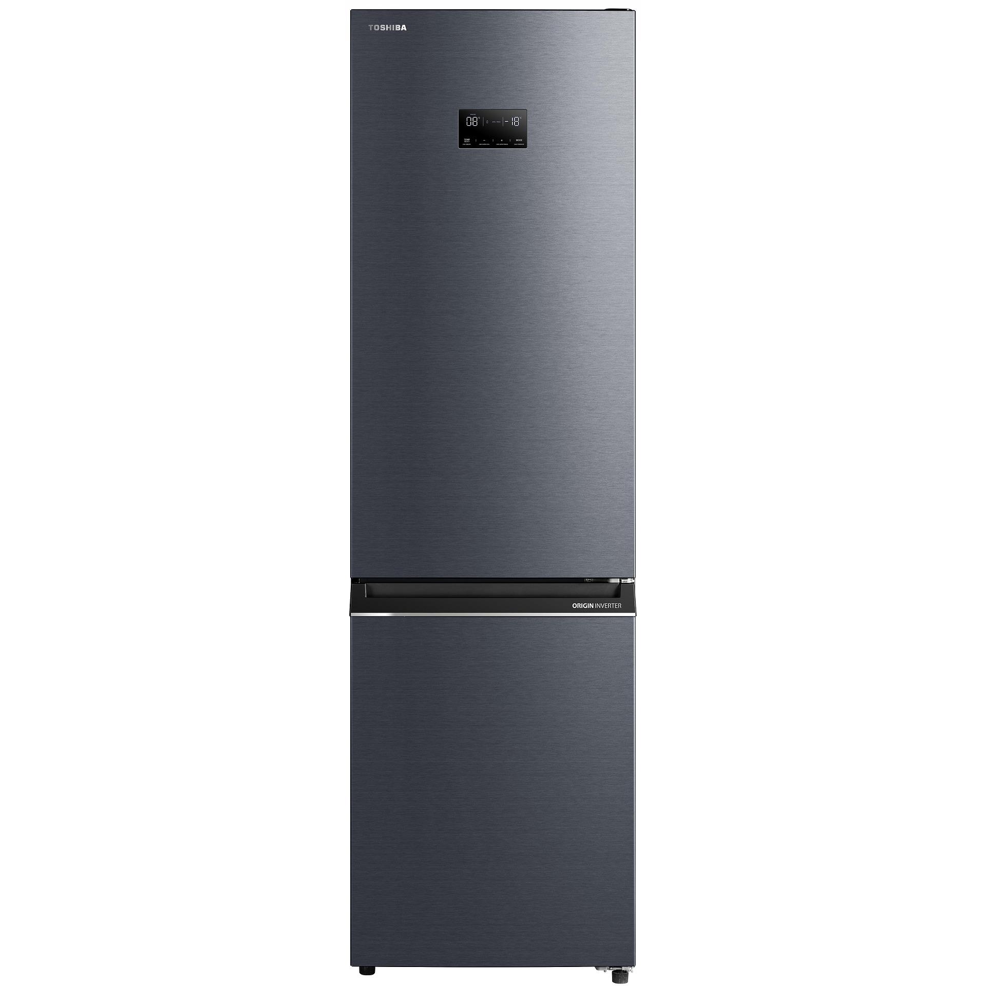 Хладилник с фризер Toshiba GR-RB500WE-PMJ(06) , 378 l, E , Morandi Grey , No Frost