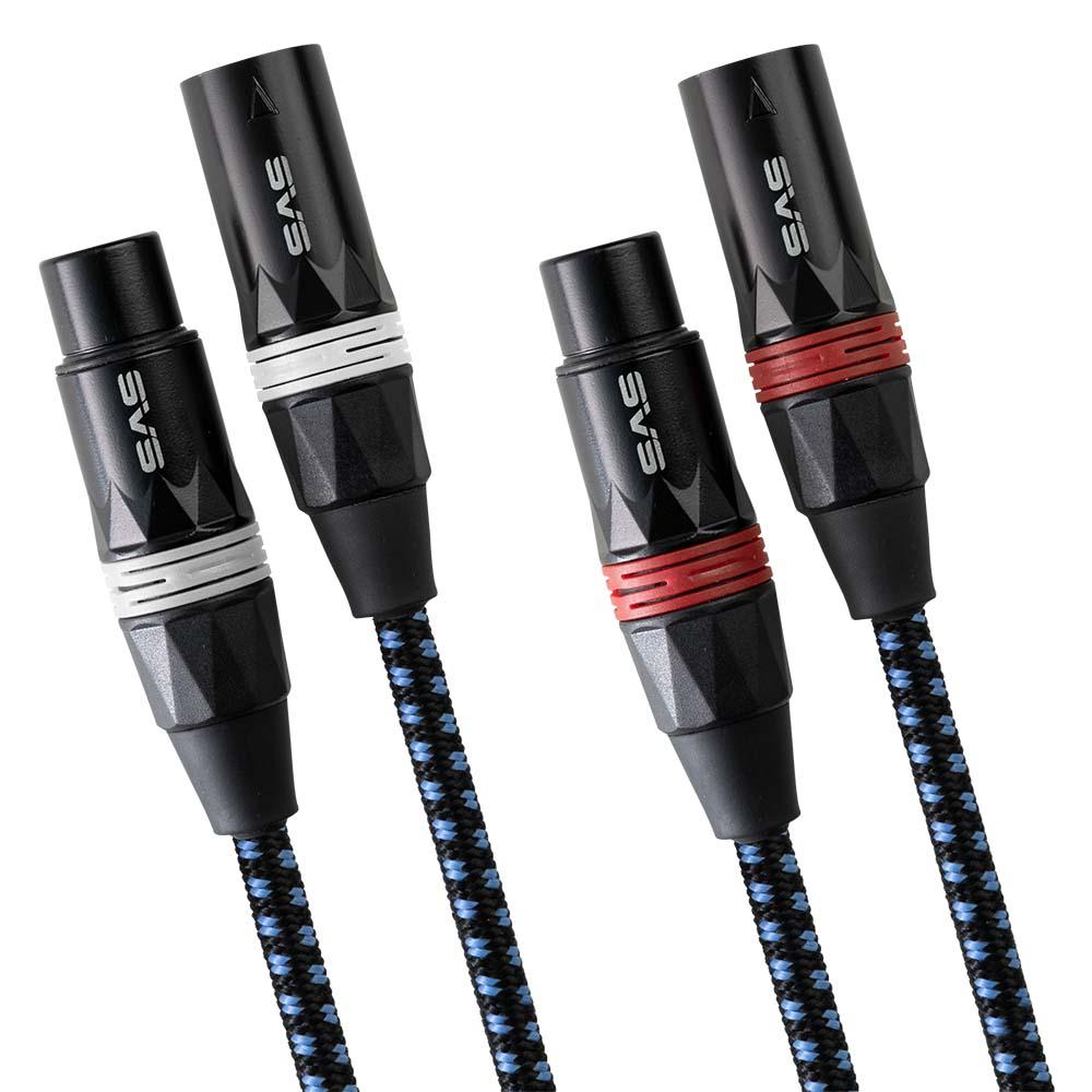 Кабел SVS SoundPath Balanced XLR - 1м | JAR Computers Кабел SVS SoundPath Balanced XLR - 1м
